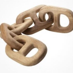 Wooden Chain Link Decor